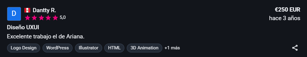 Comentario de freelancer.com